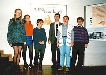 Z vstavy "Anna Frankov - odkaz pro souasnost" v Muzeu ghetta v Terezn